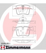 ZIMMERMANN - 251991951 - Гальмiвнi колодки дисковi