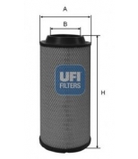UFI - 2750600 - Фильтр воздушный