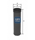 UFI - 2751700 - Фильтр воздушный катридж овальный