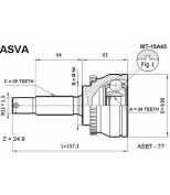 ASVA - MT15A43 - ШРУС НАРУЖНЫЙ 24x54x25 (MITSUBISHI   GALANT ETERNA(E5A,E7A)) ASVA