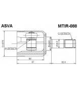 ASVA - MTIR088 - ШРУС ВНУТРЕННИЙ ЛЕВЫЙ 29x41x25 ()
