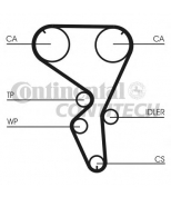 CONTITECH CT1101K1 Комплект ремня ГРМ Contitech