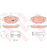 TRW - GDB1542 - Колодки тормозные дисковые GDB1542
