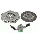 SACHS - 3000990287 - Self-adjusting clutch kit with pneumatic bearing