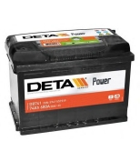 DETA - DB741 - Аккумулятор deta power 12 v 74 ah 680 a etn 1(l+)