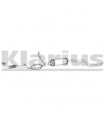 KLARIUS - 311604 - Кат + ср ч Audi A2 1.4 -16V 00-05