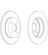 FERODO DDF1235 комплект дисков тормозных (2 диска в комплекте) заказывать мин 2 шт заказывать мин 2 шт