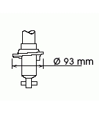 KAYABA - 341226 - Амортизатор подвески задний газовый NISSAN Almera 1.4/1.6/2.0D 09/95-07/00 /