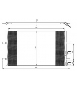 NRF - 35846 - Радиатор кондиционера: Transit/06- /2.2D/2.3/2.4D