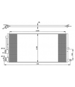 NRF - 35885 - Радиатор кондиционера