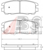 ABS - 36794 - Тормозные колодки