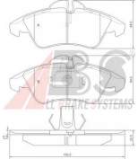 ABS - 36901 - Комплект тормозных колодок, диско