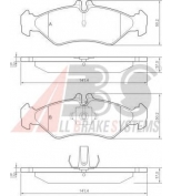 ABS - 36902 - дисковые колодки