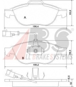 ABS - 37064 - Колодки Тормозные