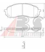 ABS - 37443 - Колодки тормозные передние Subaru Impreza 00-