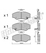 FRITECH - 3750 - Колодки тормозные дисковые передние HYUNDAI H100 Porter