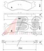 ABS - 38521 - Колодки