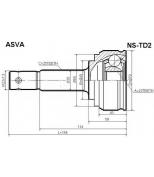 ASVA - NSTD2 - ШРУС НАРУЖНЫЙ 22x49x25 (TIIDA C11X 2004-)