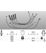 BOUGICORD - 6435 - К-т проводов зажигания 240/360