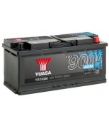 YUASA - YBX9020 - Agm start stop plus аккумулятор 12v 105ah 950a etn 0(r+) b3 393x175x190 29kg