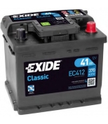 EXIDE - EC412 - Стартерная аккумуляторная батар; стартерная аккумуляторная батар