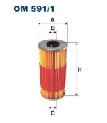 FILTRON - OM5911 - Фильтр масляный OM 591/1