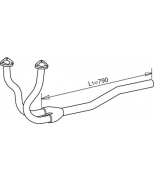 DINEX - 49155 - Приемная труба глушителя MAN M90/G90 (>1996)
