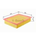 BOSCH - F026400033 - Вставка воздушного фильтра
