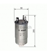 BOSCH - F026402049 - Топливный фильтр
