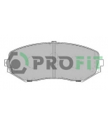 PROFIT - 50002017 - Колодки тормозные передние, комплект SUZUKI Grand Vitara 1.6-2.0L 05г.