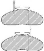 FERODO - FVR792 - Тормозные колодки дисков. NISSAN TRADE 94-01