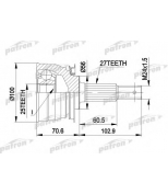 PATRON - PCV1249 - ШРУС наружн к-кт NISSAN: BLUEBIRD 80 - 83, BLUEBIRD 85 - 90, BLUEBIRD 83 - 90, BLUEBIRD Station Wagon 83 - 90