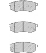 FERODO - FDB1970 - Комплект тормозных колодок, диско