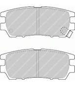 FERODO - FDB804 - Колодки торм.зад. MITSUBISHI Montero/Space Gear 2.0i-3.5i/2.5D/TD/2.8TDi