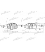 PATRON - PDS4621 - Полуось прав BMW: E46 2.5xi-3.0xd 00-05