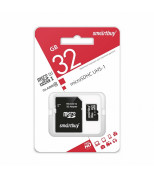 СКЛАД 10 40362 Карта памяти 32 GB Smart Buy Compact (micro SDHC, class 10) с адаптером