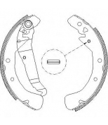 WOKING - Z442200 - КОЛОДКИ БАРАБ OPL ASTRA/VECTRA B 1.4-1.7D/TD-2.0DI 16V 94-02