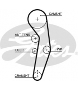 GATES - 5601XS - Ремень зубчатый 5601XS 117 x 30 (8597-15601)