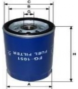 GOODWILL - FG1051 - Фильтр топливный  ПАЗ тонкой очистки (дв.CUMMINS B5.9-180) GOODWILL
