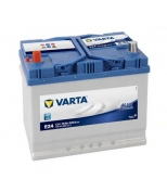 VARTA 5704130633132 Аккумулятор VARTA Blue Dynamic 70 А/ч прямая L+ EN 630A  261x175x220 E24 570 413 063 313 2