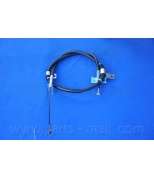 PARTS-MALL - PTD035 - Трос стояночного тормоза SSANGYONG REXTON(Y200/250) PMC 4902008D00 4902008D02