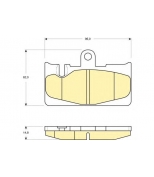 GIRLING - 6133239 - Колодки тормозные LEXUS LS 430 00-/RX 300 00-02 задние