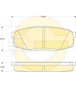 GIRLING - 6134919 - Колодки тормозные TOYOTA LAND CRUISER J200 4.5D/4.