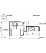 ASVA - GMIU1001 - ШРУС внутренний