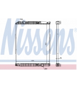 NISSENS - 626490 - Radiator mercedes actros 96-