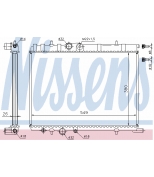 NISSENS 63502 Радиатор двигателя