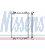 NISSENS - 637750 - Радиатор охлаждения двигателя