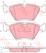 TRW - GDB1355 - Колодки тормозные дисковые GDB1355