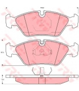 TRW - GDB298 - Колодки тормозные дисковые GDB298