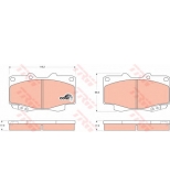 TRW - GDB3428 - Колодки тормозные дисковые GDB3428
